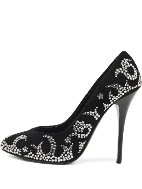 Giuseppe Zanotti Vintage 110mm crystal-embellished pumps 