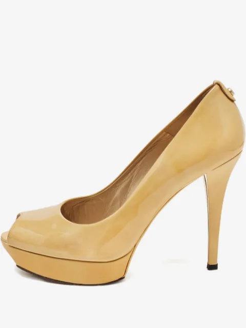 Stuart Weitzman 125mm leather heeled pumps 