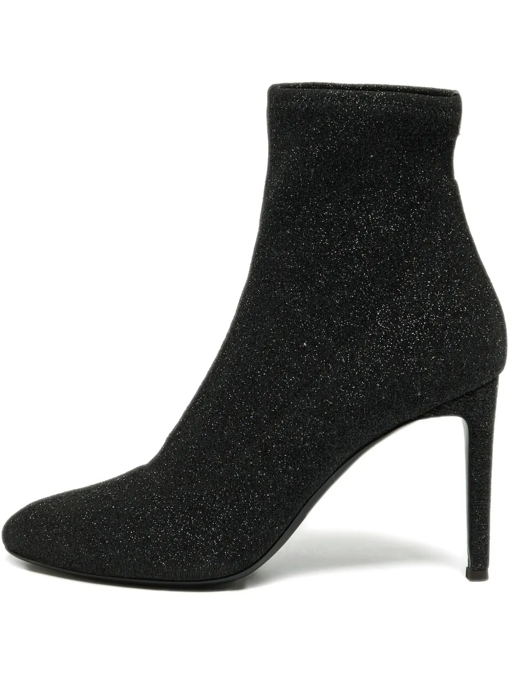 Pre-owned 110mm glitter stiletto boots