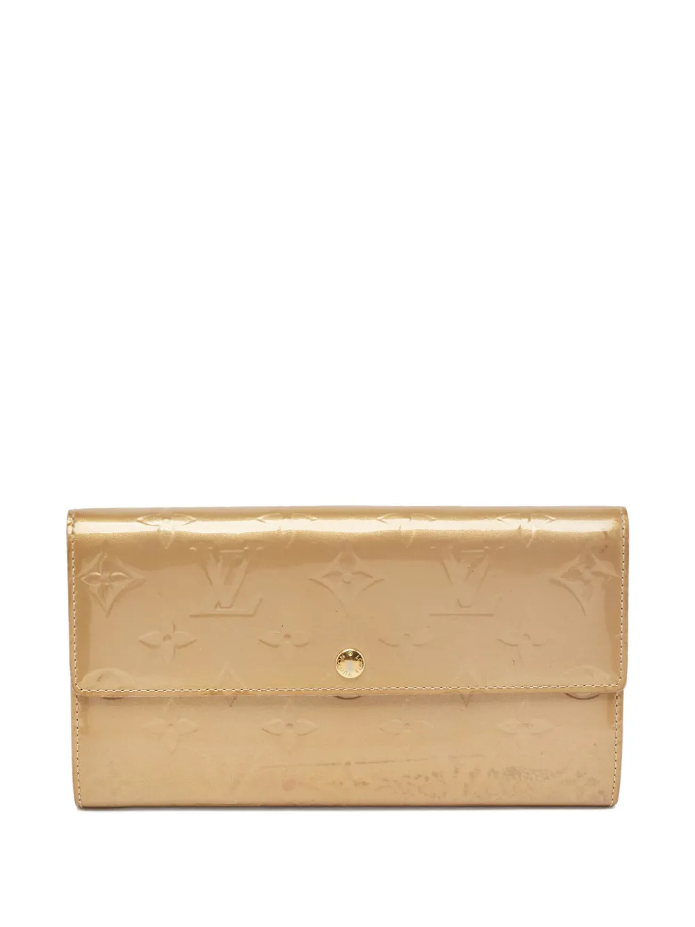 Louis Vuitton Pre-Owned マヒナ モノグラム財布 - ニュートラル Louis Vuitton Pre-Owned マヒナ モノグラム財布 - ニュートラル