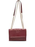 Tory Burch pre-owned diamond-quilting leather shoulder bag - Red