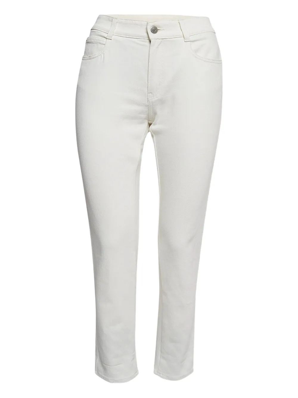 Stella McCartney Pre-Owned 2024 logo-patch trousers | White | Image 1