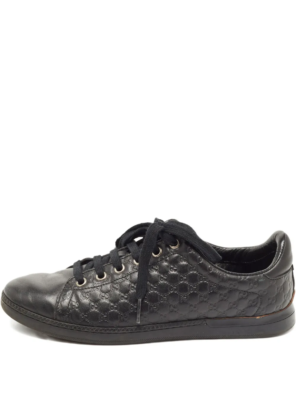 Gucci Pre-Owned 2024 Microguccissima sneakers | Black | Image 1