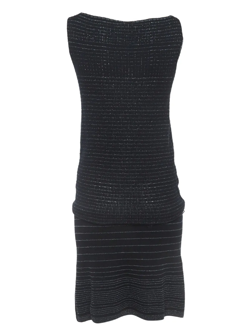 Kenzo Pre-Owned metallic stripe wool dress | Image 2