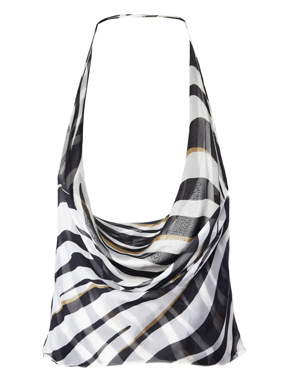 Valentino Garavani Pre-Owned zebra-print top | Image 2