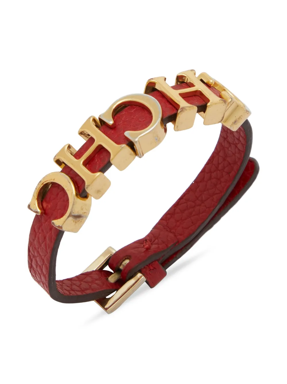 Carolina Herrera Vintage pre-owned logo leather bracelet | Image 2