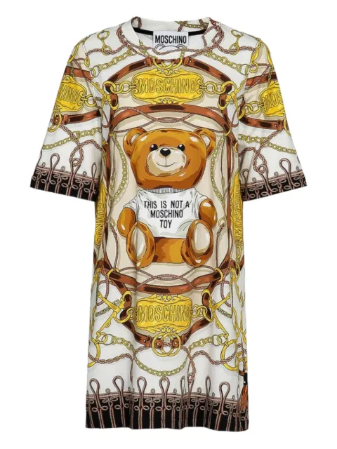 Moschino Pre-Owned Bear-print dress