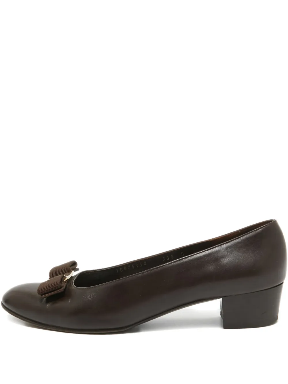 Ferragamo Pre-Owned 50mm Vara pumps | Brown | Image 1