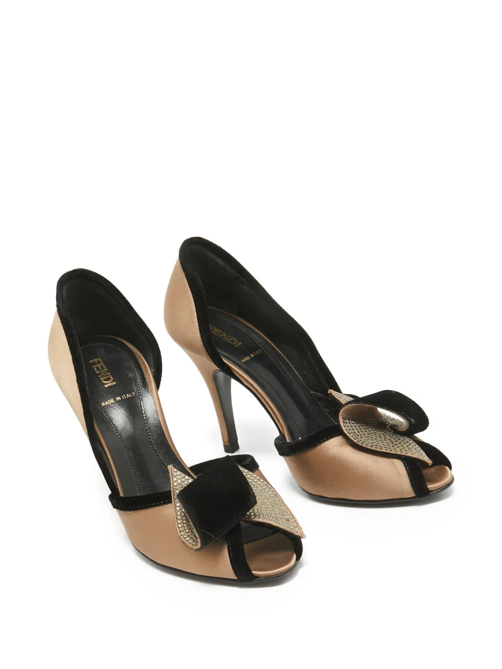 Fendi Pre-Owned 110mm leather heeled pumps | Image 2