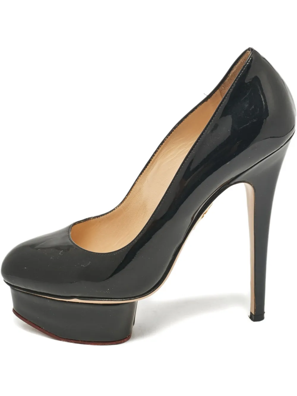 Charlotte Olympia 2024 140mm Dolly pumps | Black | Image 1