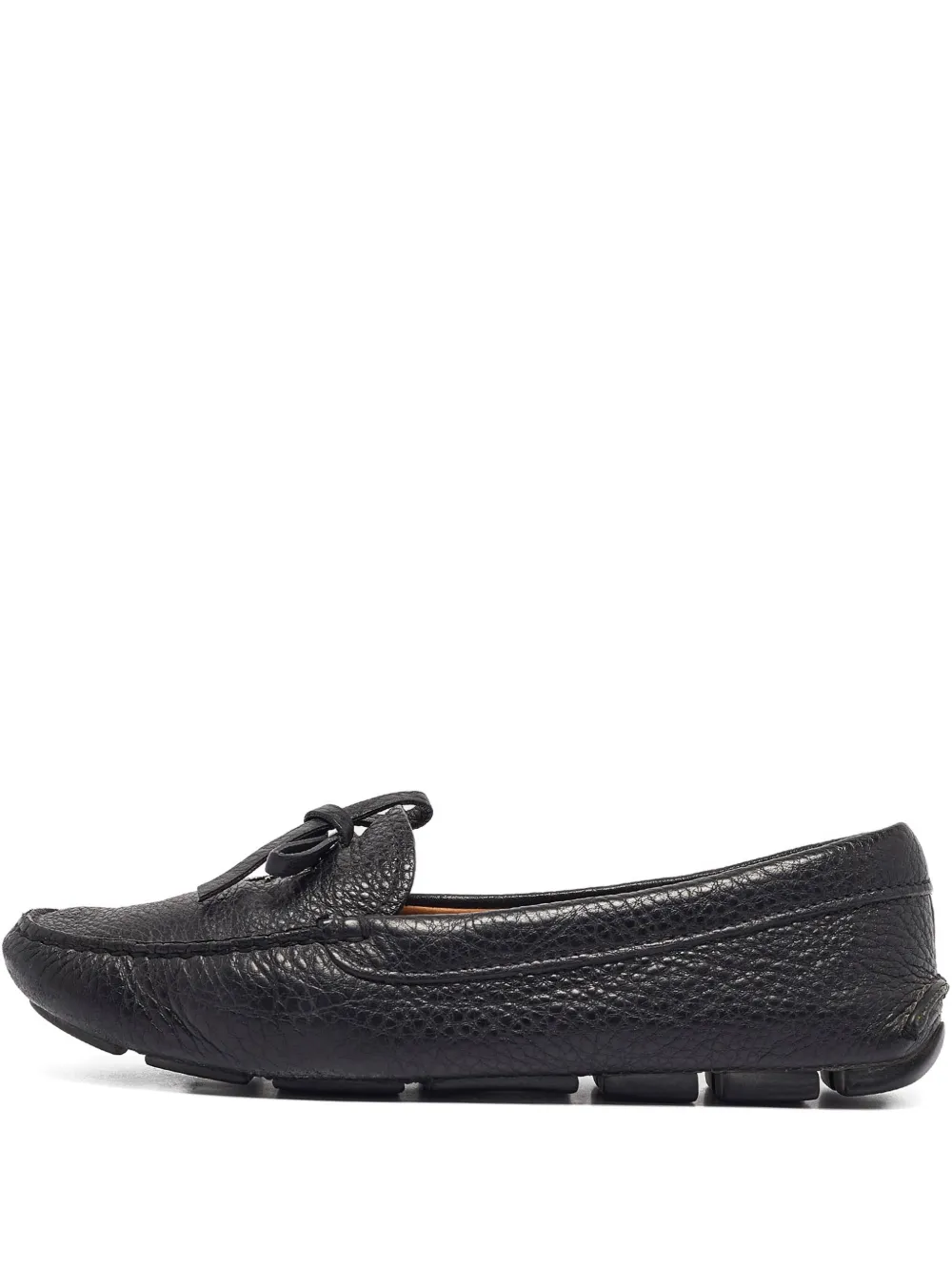 Prada Pre-Owned leather ballet flats | Black | Image 1