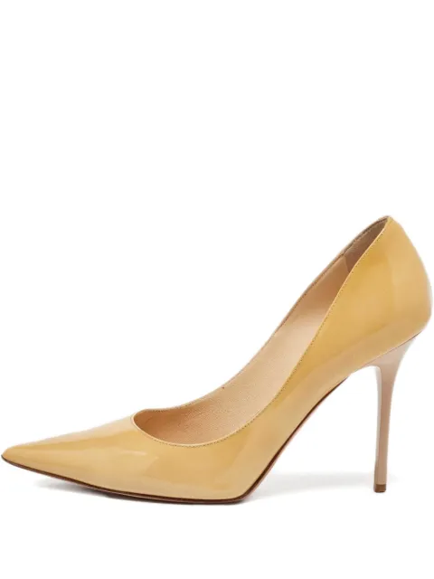 Jimmy Choo Pre-Owned patent-leather point-toe pumps