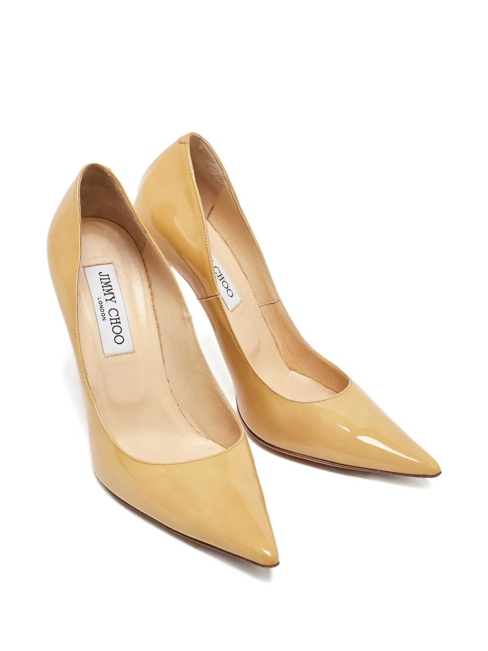 Jimmy Choo Pre-Owned patent-leather point-toe pumps | Heeled Pumps | Image 2