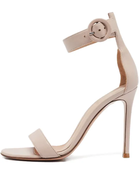 Gianvito Rossi leather heeled sandals