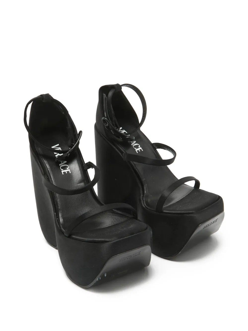 Versace Pre-Owned 150mm platform wedge sandals | Image 2