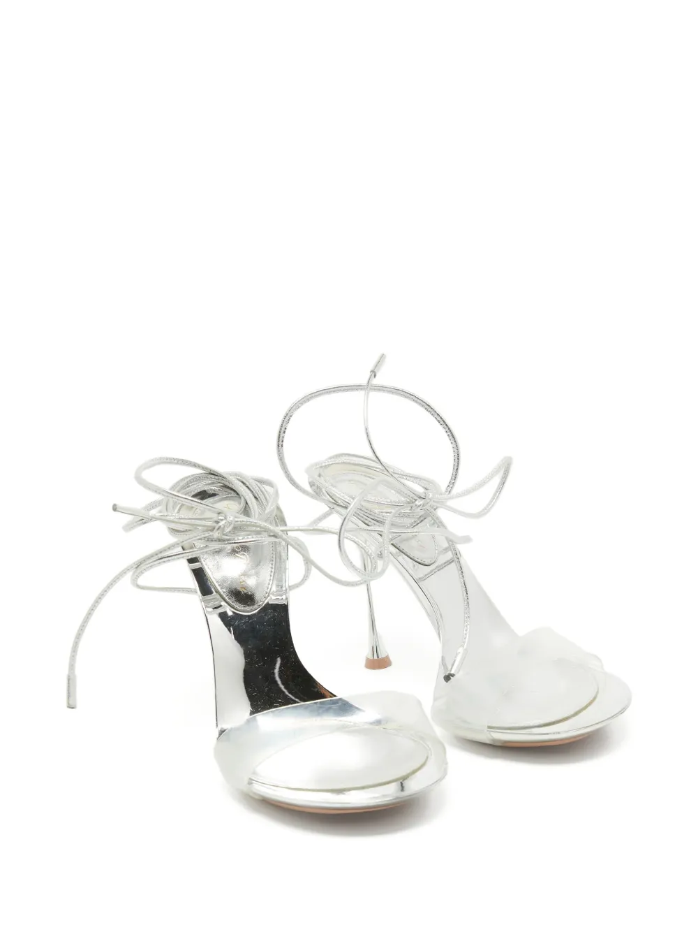 Gianvito Rossi pre-owned 110mm leather lace-up sandals | Image 2
