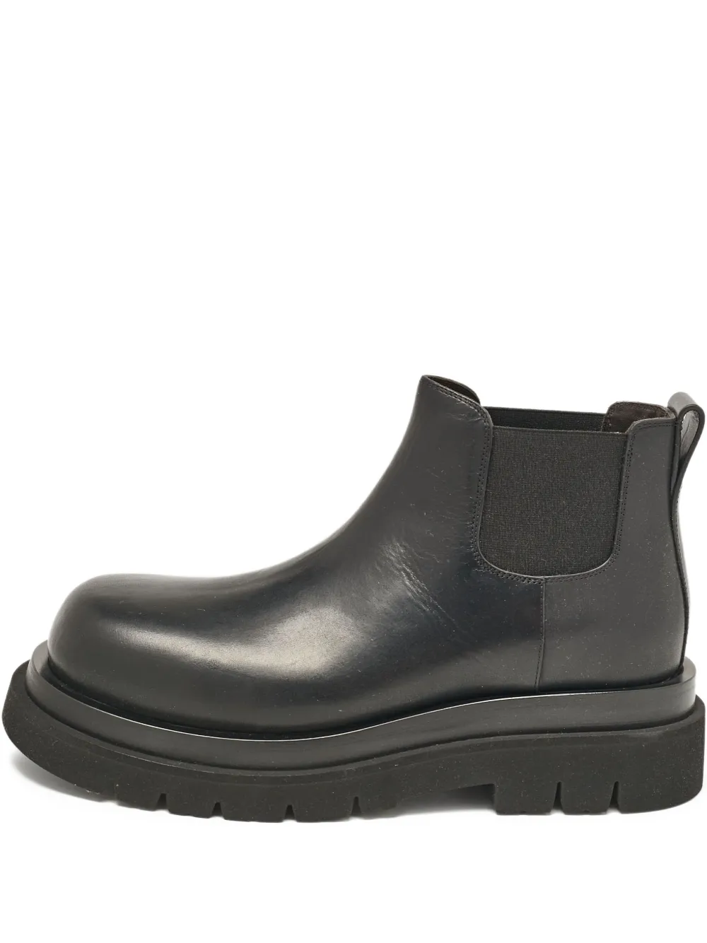 Bottega Veneta Pre-Owned leather chelsea boots | Black | Image 1