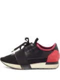 Balenciaga Pre-Owned leather mesh sneakers - Black