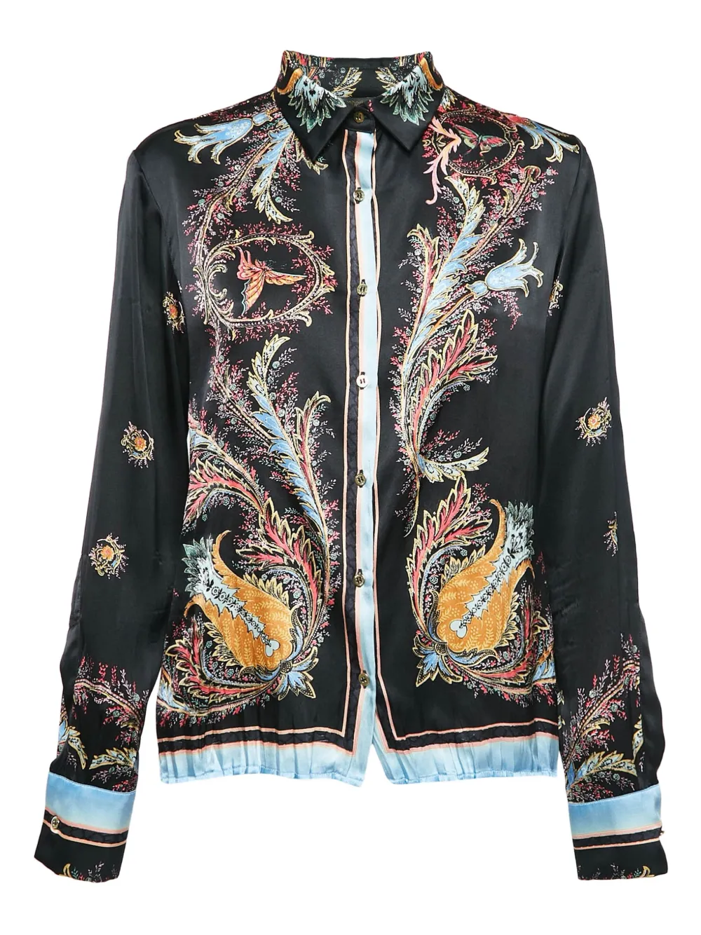 pre-owned paisley-print shirt