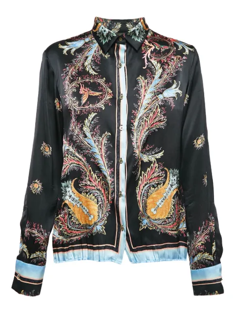 Roberto Cavalli Vintage рубашка pre-owned с принтом пейсли