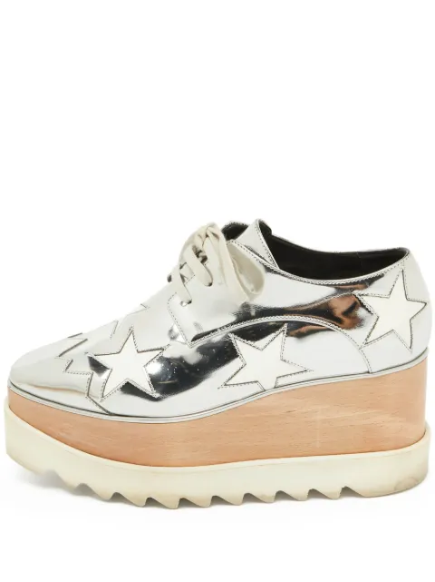 Stella McCartney Pre-Owned tenis Elyse con plataforma de 80mm