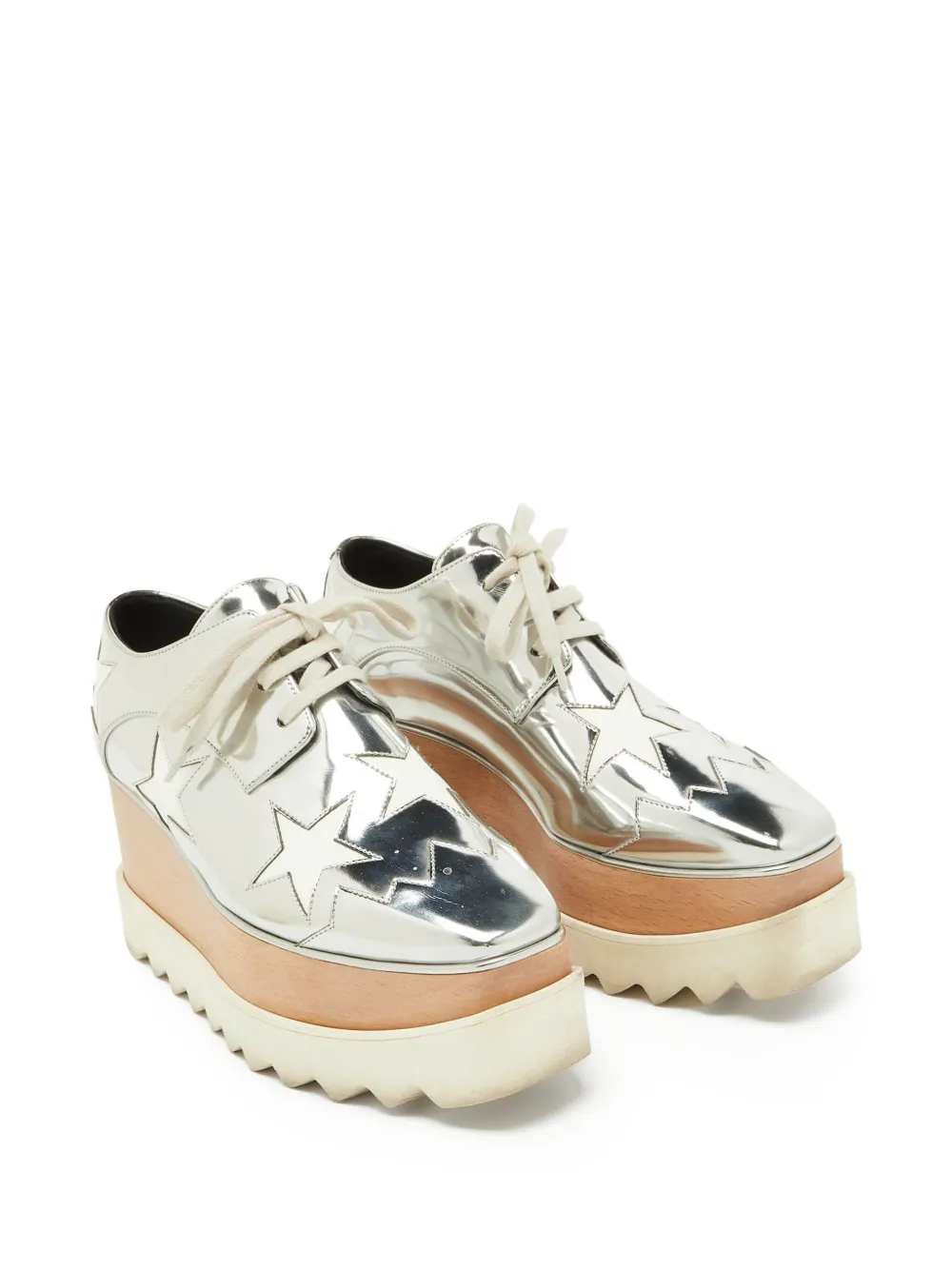 Stella McCartney Pre-Owned 80mm Elyse platform sneakers | Image 2