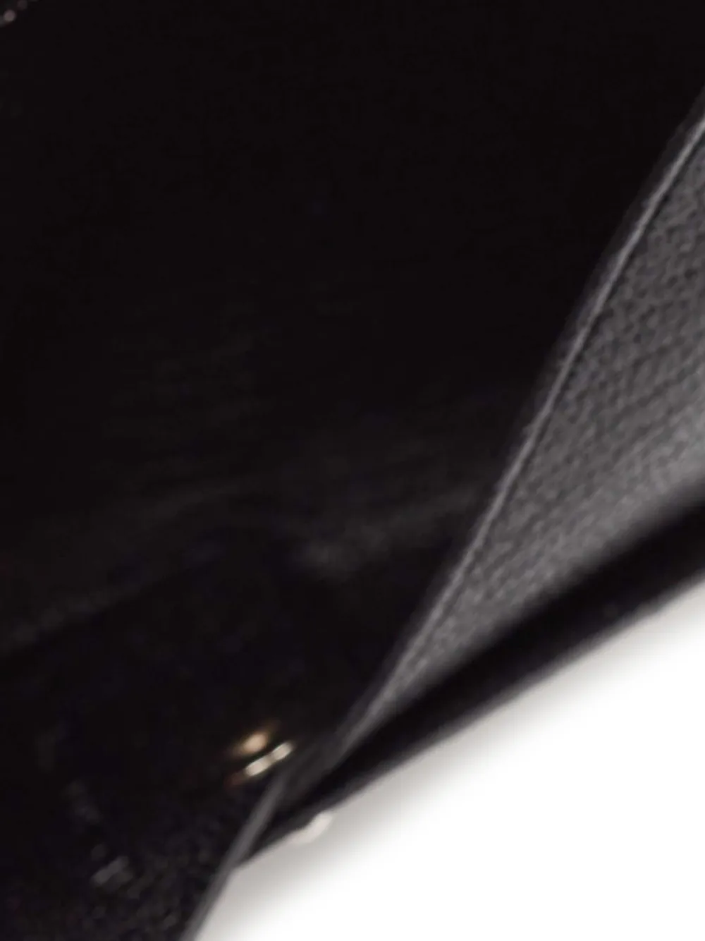 Pre-owned Hermes Calvi Card Holder
