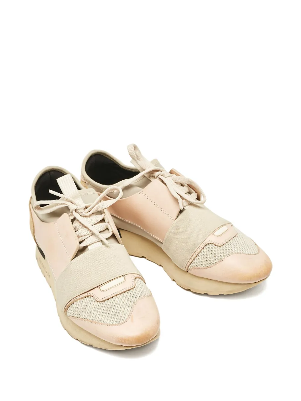 Balenciaga Pre-Owned Race Runner sneakers - Beige