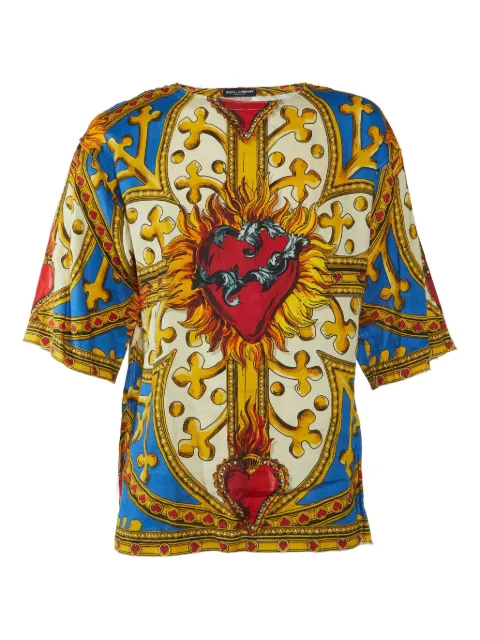 Dolce & Gabbana Pre-Owned Sacred Heart cotton t-Shirt
