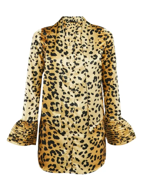 Moschino Pre-Owned leopard-print mini dress
