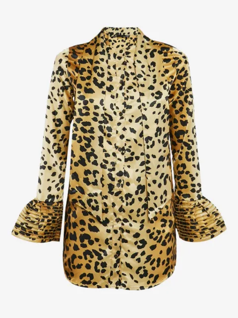 Moschino Pre-Owned leopard-print mini dress