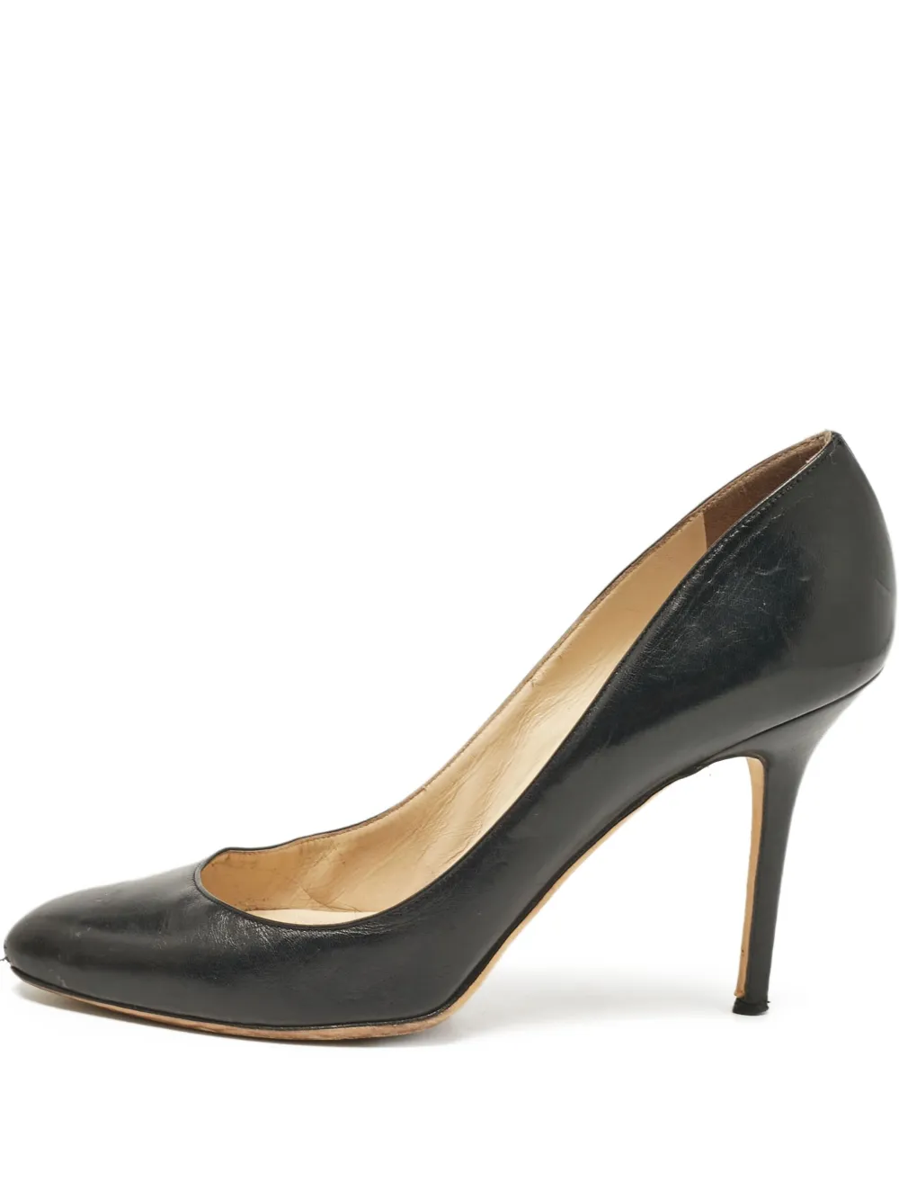 Jimmy Choo Pre-Owned 105mm leather pumps | Black | Image 1