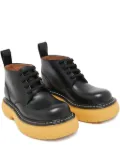 Bottega Veneta Pre-Owned Bounce combat boots - Black