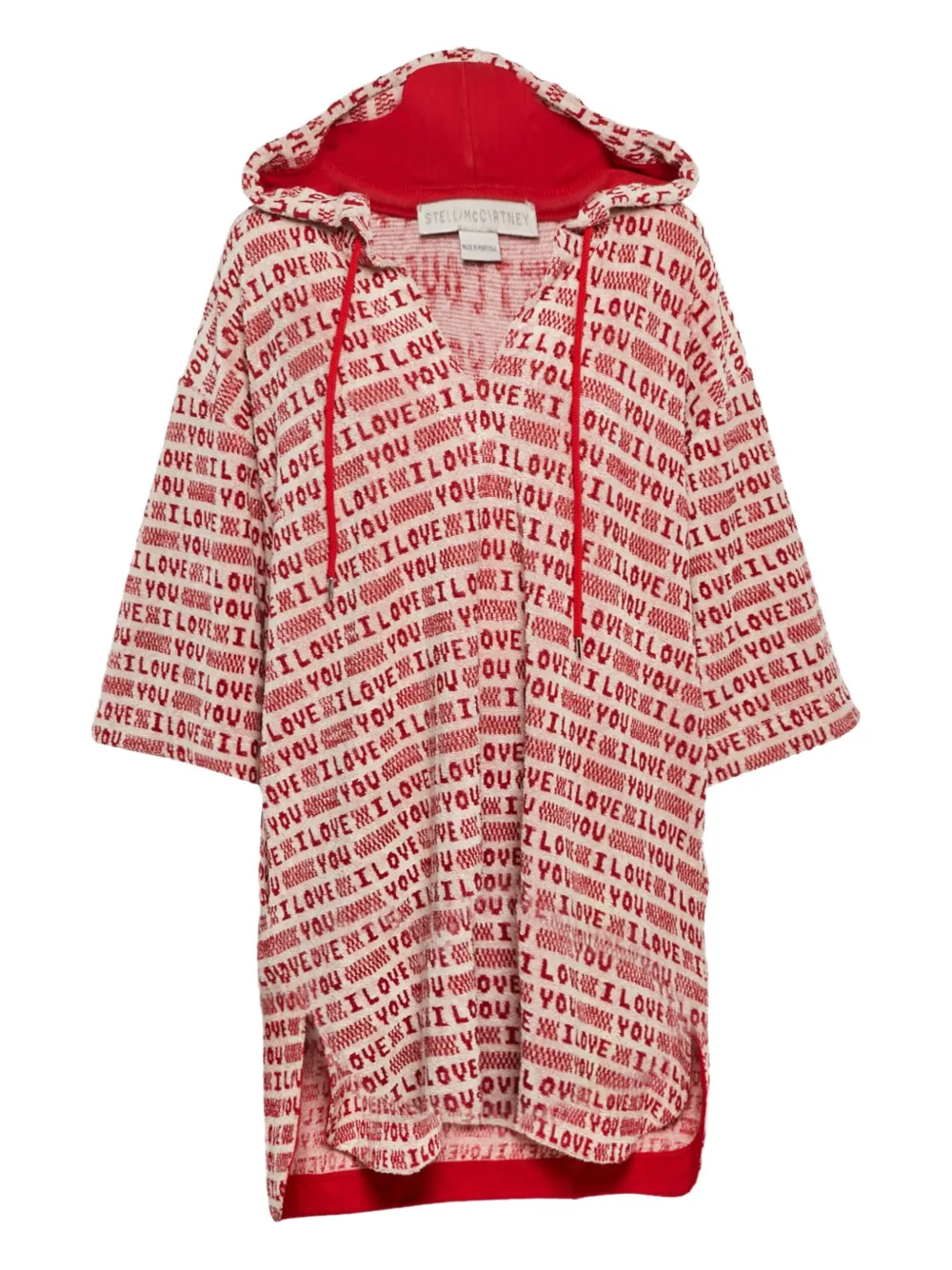 Pre-owned Stella Mccartney 2023 Hooded Print Poncho