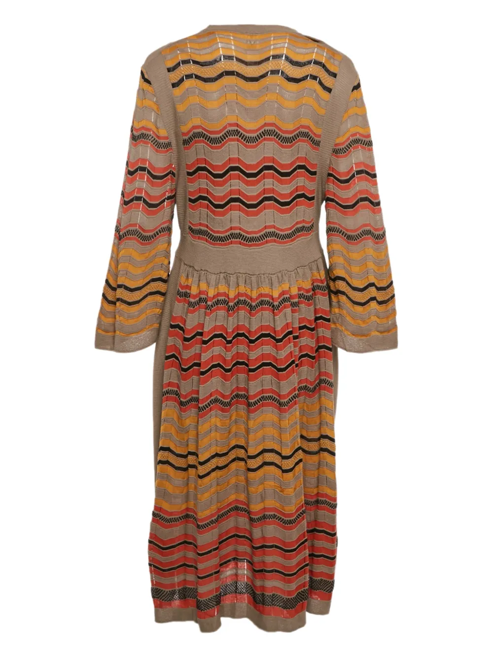 Missoni Pre-Owned vestido midi con estampado en zigzag | Image 2