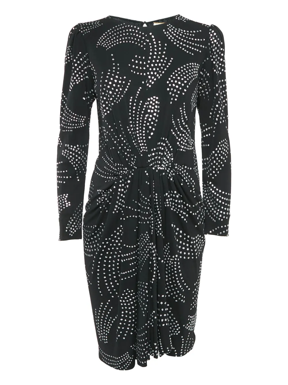 Saint Laurent Pre-Owned glitter-detail dress | Black | Image 1