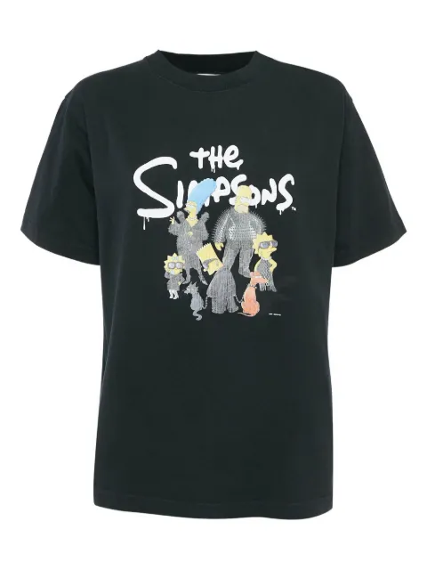 Balenciaga Pre-Owned x The Simpsons 2024 cartoon-print T-shirt