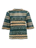 Missoni Pre-Owned 2024 patterned T-shirt - Green