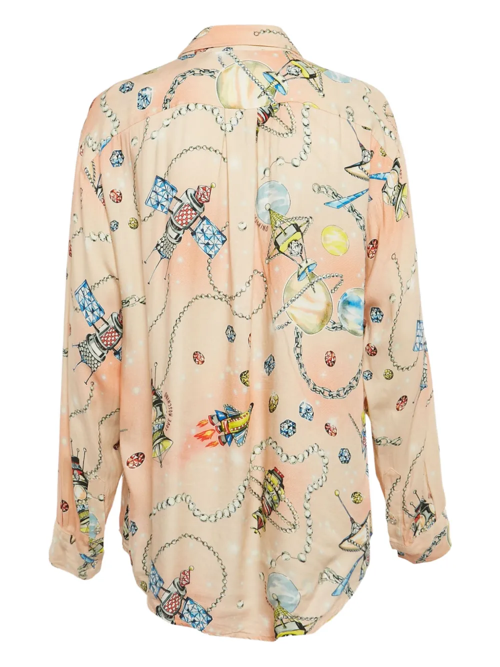 Moschino Pre-Owned 2023 rockets pearls shirt | Image 2