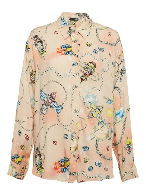 Moschino Pre-Owned 2023 rockets pearls shirt