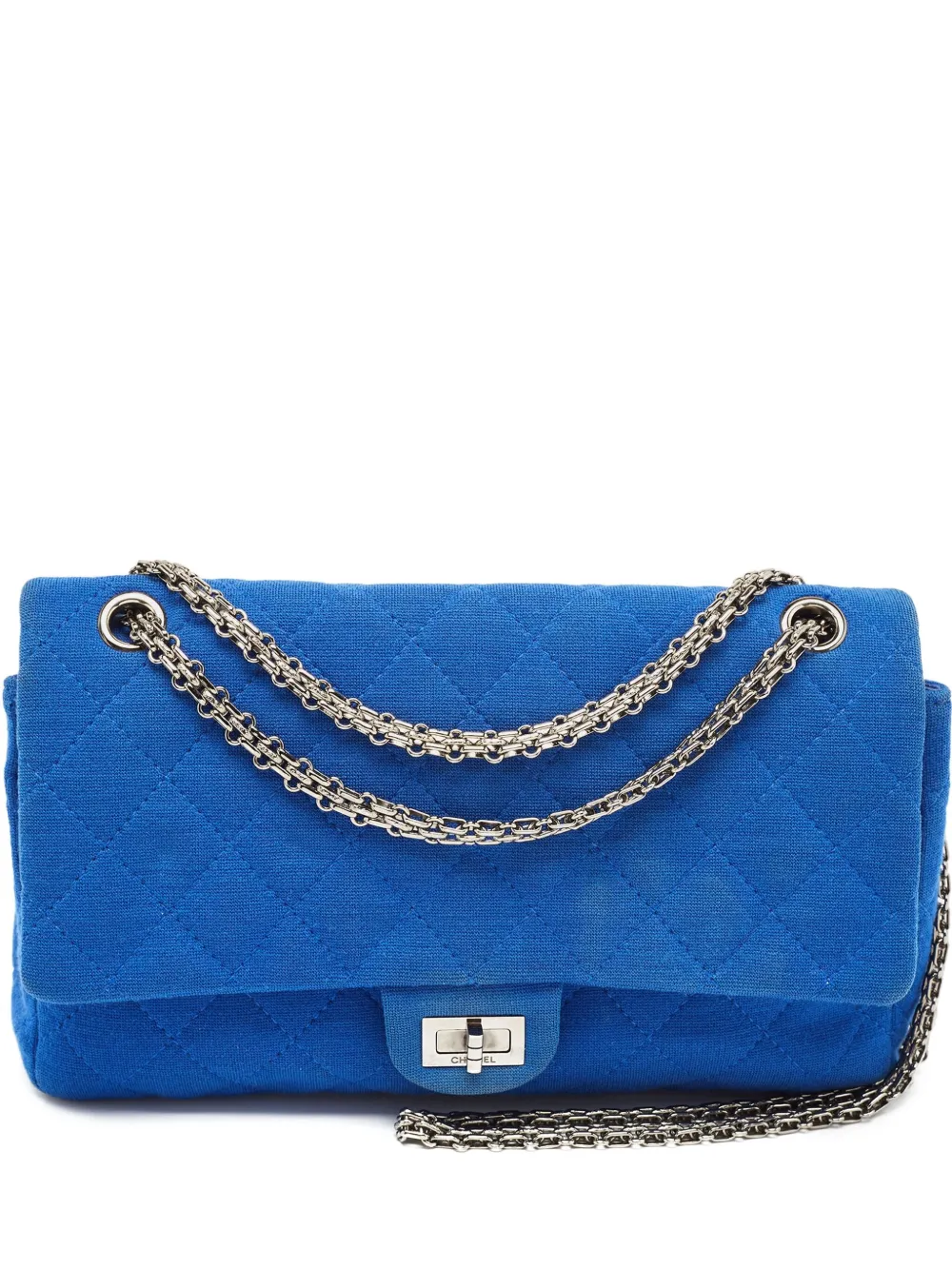 CHANEL Pre-Owned Reissue 2.55 ショルダーバッグ - ブルー CHANEL Pre-Owned Reissue 2.55 ショルダーバッグ - ブルー