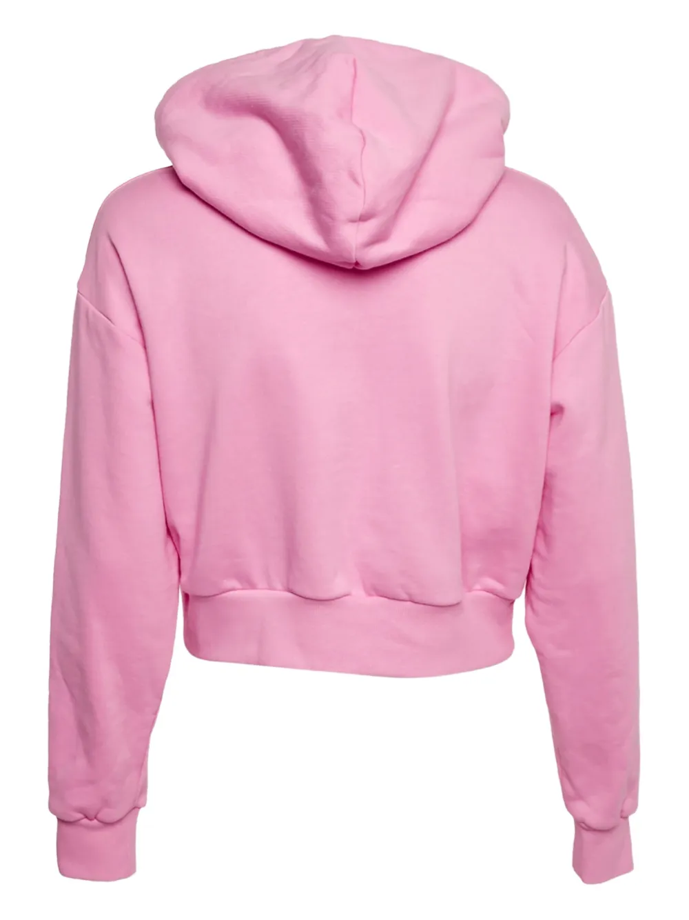 Versace Pre-Owned logo-print cropped hoodie | Image 2