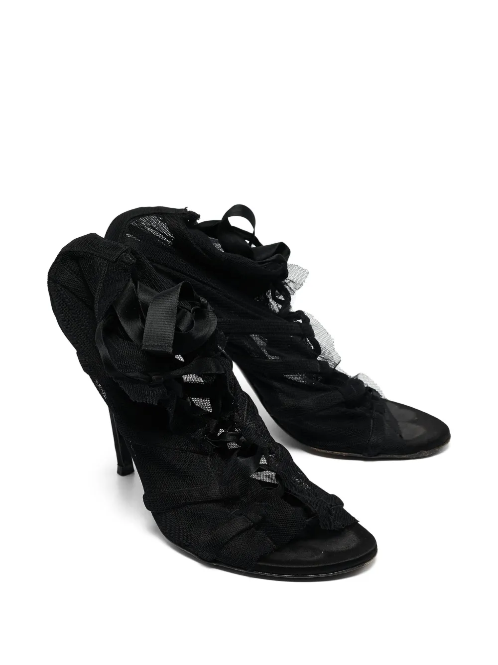 Dolce & Gabbana Pre-Owned 115mm mesh ankle boots | Image 2