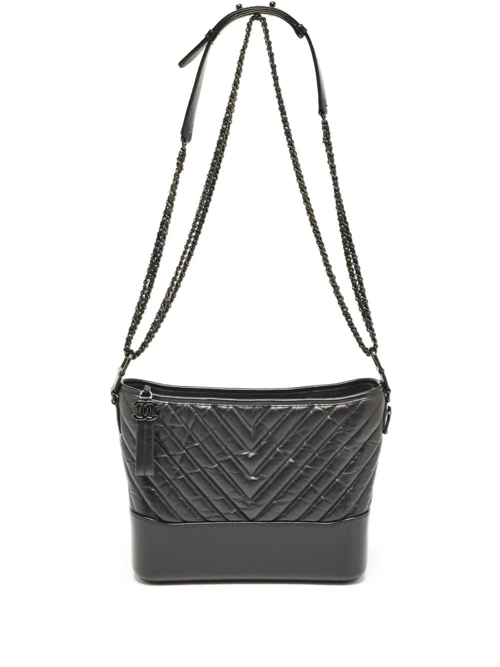 CHANEL Pre-Owned キルティング ショルダーバッグ - ブラック CHANEL Pre-Owned キルティング ショルダーバッグ - ブラック