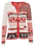 Kenzo Pre-Owned patterned button-up cardigan - Red