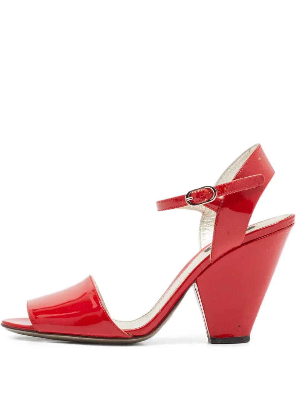 Dolce & Gabbana Pre-Owned sandalias con tacón de 95mm | rojo | Image 1