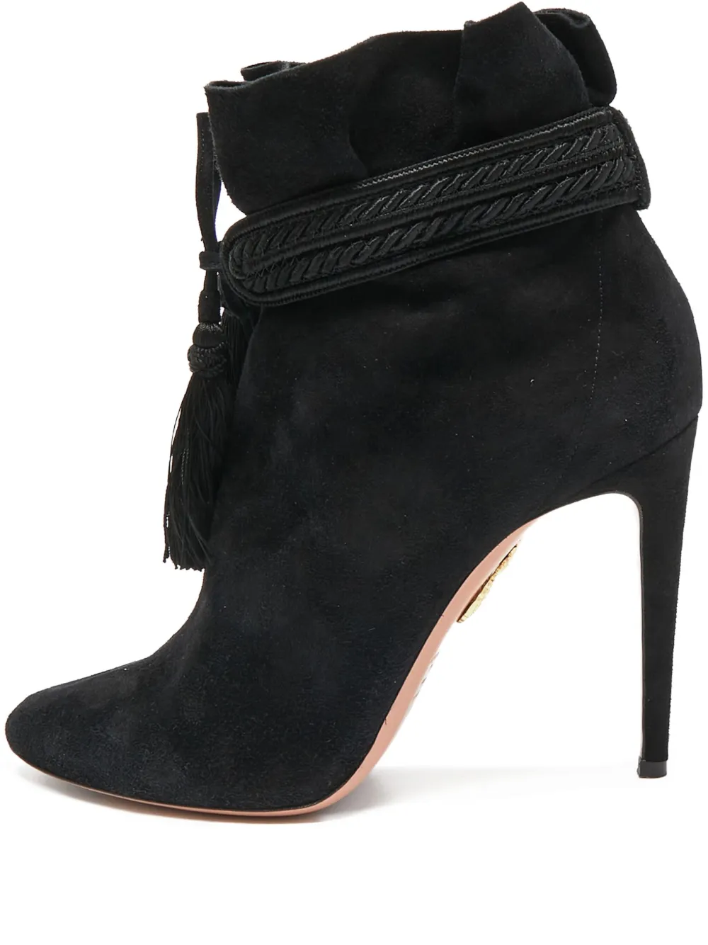 Aquazzura bottines pre-owned 110 mm à pampilles | noir | Image 1