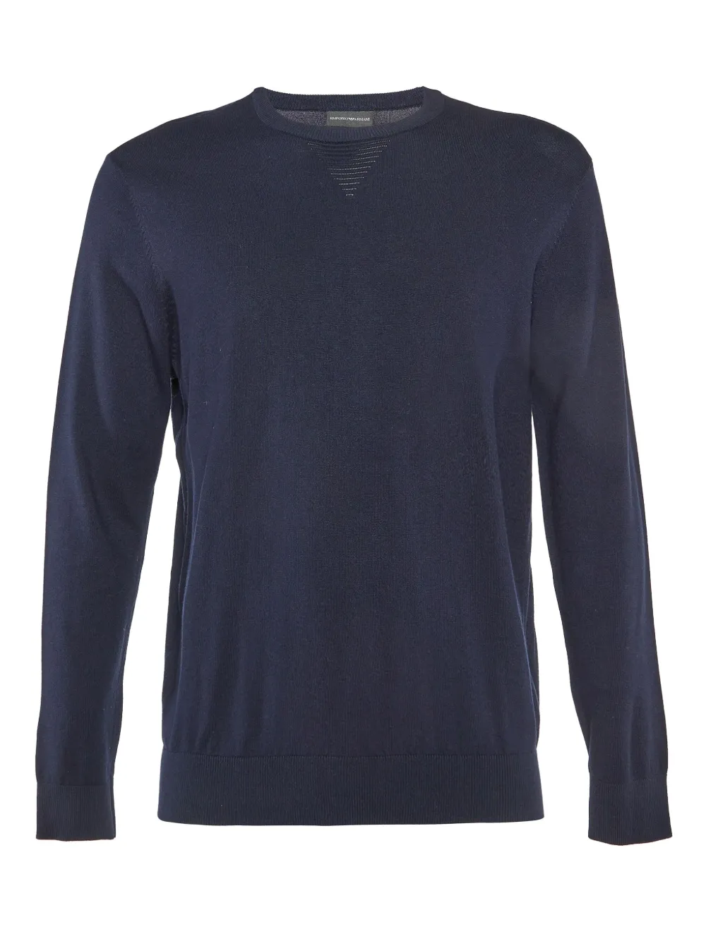 Emporio Armani Pre-Owned fine-knit top | Blue | Image 1