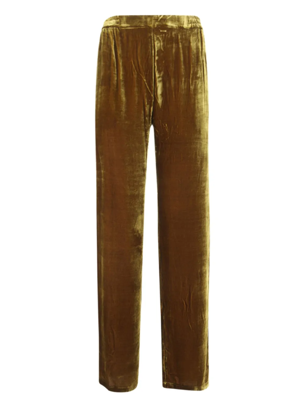 Bianco Levrin velvet elasticated-waist trousers | Straight-Leg Pants | Image 2