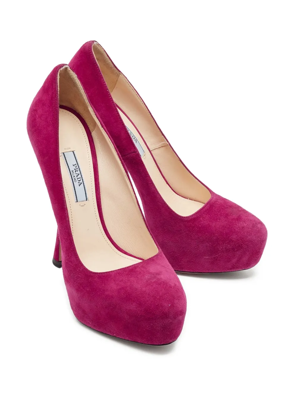 Prada Pre-Owned 140mm suede pumps | Image 2